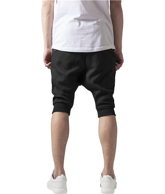 Urban Classics Deep Crotch Undefined Sweatshorts Black 2